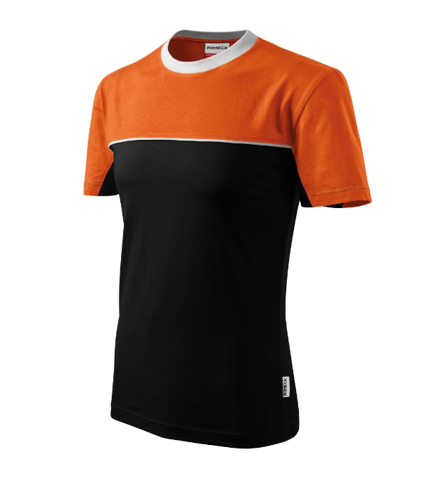 Colormix tričko unisex oranžová 3XL