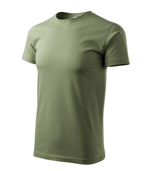 Basic tričko pánske khaki XS