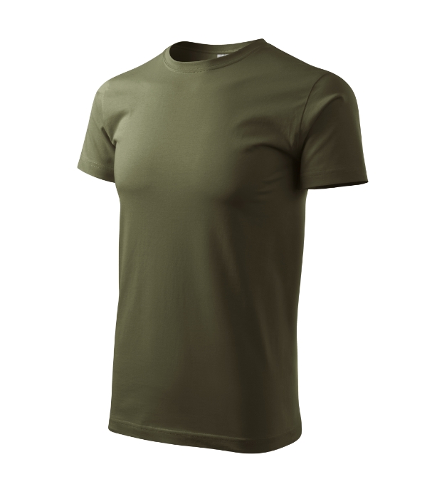 Basic tričko pánske military XS