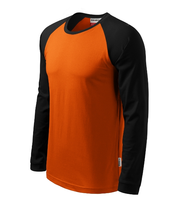 Street LS tričko unisex oranžová 3XL