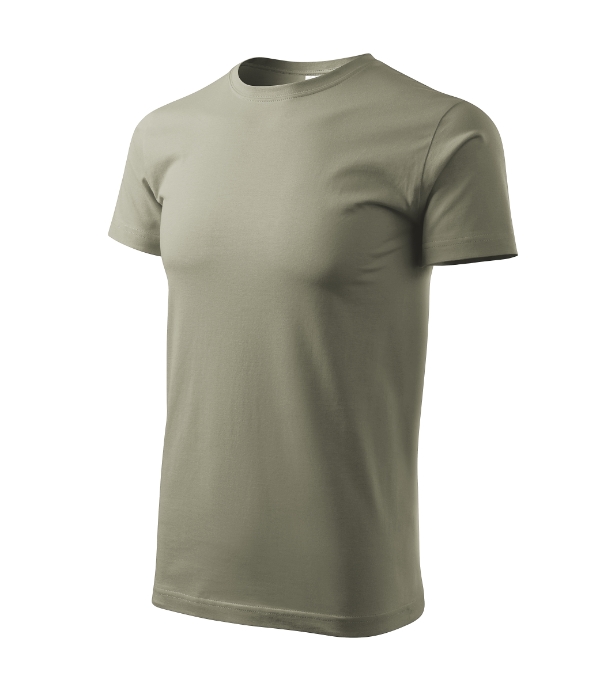 Heavy New tričko unisex svetlá khaki M