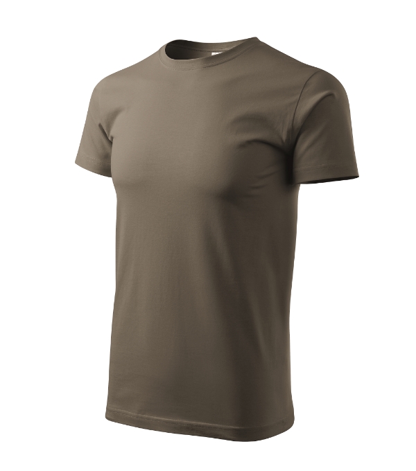 Heavy New tričko unisex army S