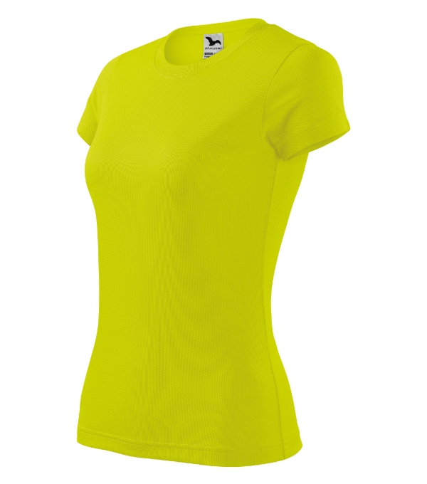 Fantasy tričko dámske neon yellow 2XL