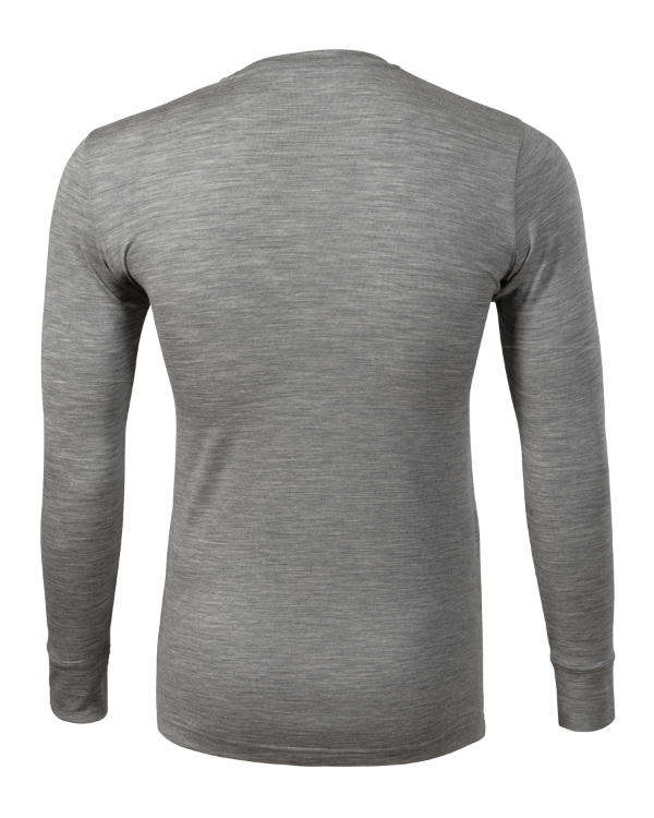 Merino Rise LS 159 tmavě šedý melír