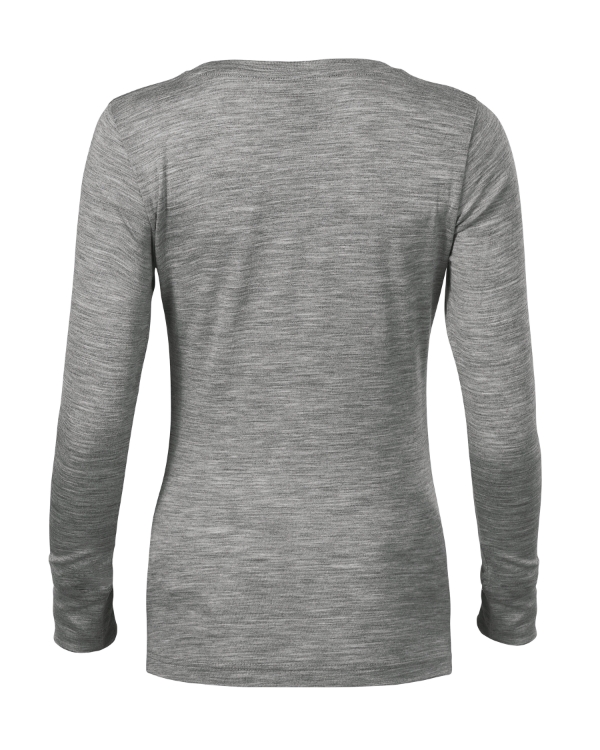 Merino Rise LS 160 tmavě šedý melír