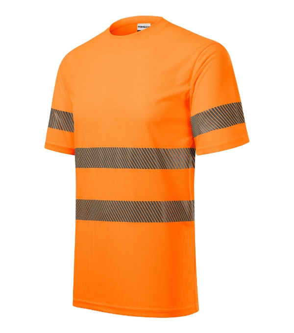 HV Dry tričko unisex fluorescenčná oranžová S