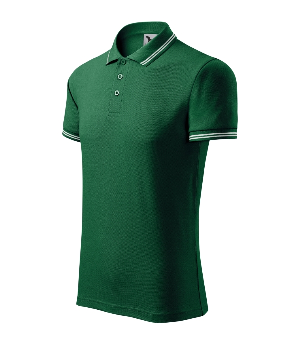 Urban polokošeľa pánska dark green S