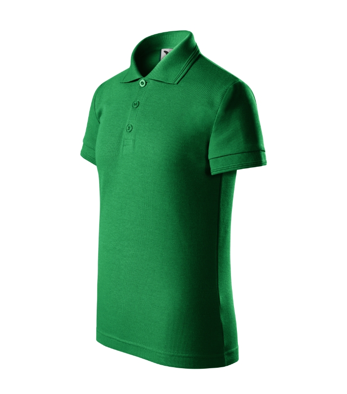 Pique Polo – středně zelená