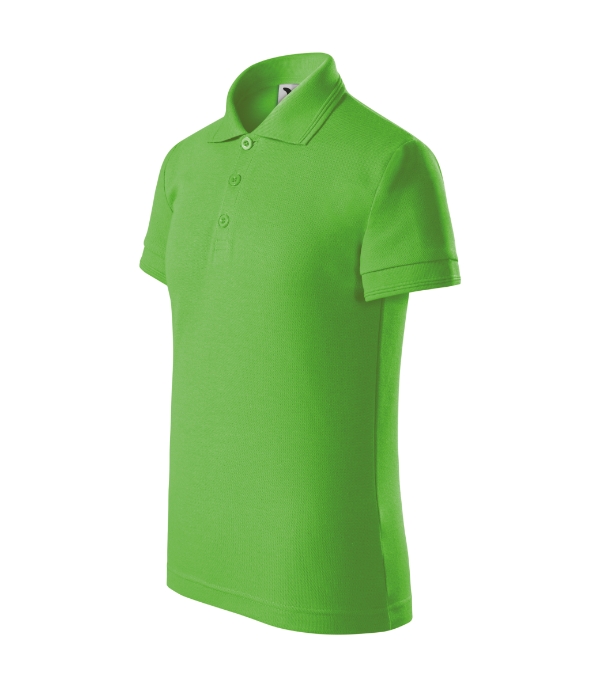 Pique Polo polokošeľa detská green apple 158 cm/12 rokov