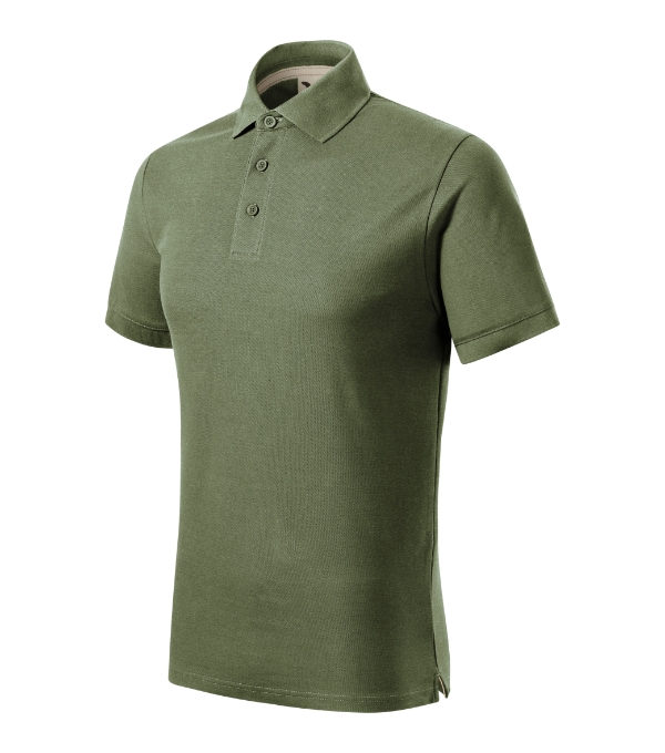 Prime (GOTS) polokošeľa pánska khaki 3XL