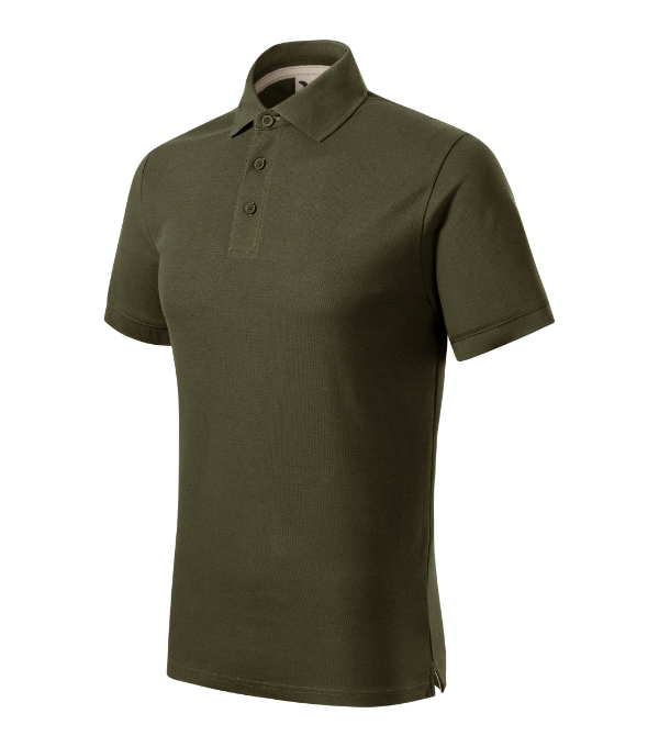 Prime (GOTS) polokošeľa pánska military 2XL