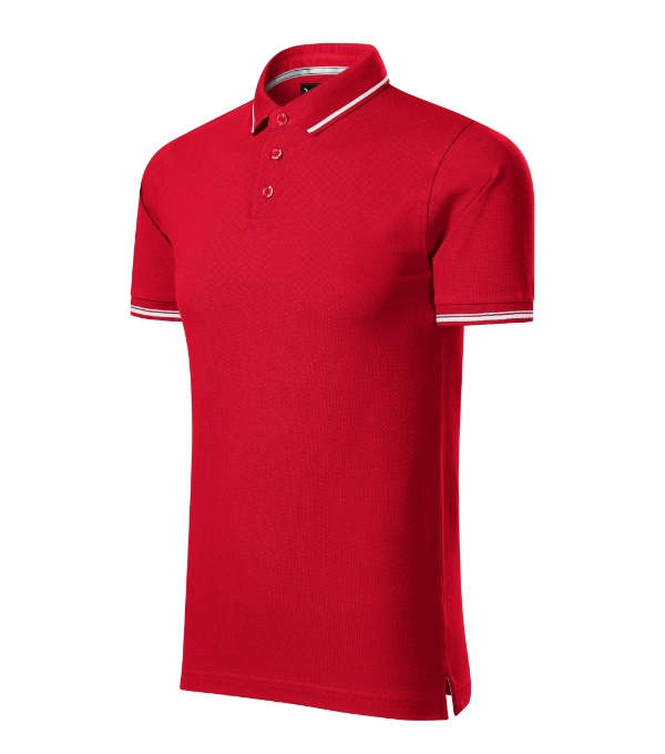 Perfection plain polokošeľa pánska formula red 3XL