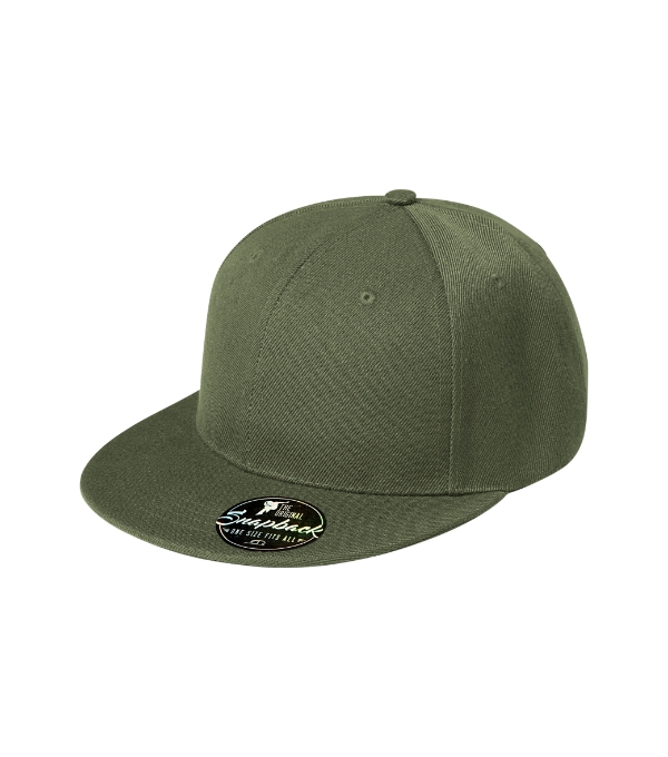 Rap 6P čiapka unisex khaki nastaviteľná