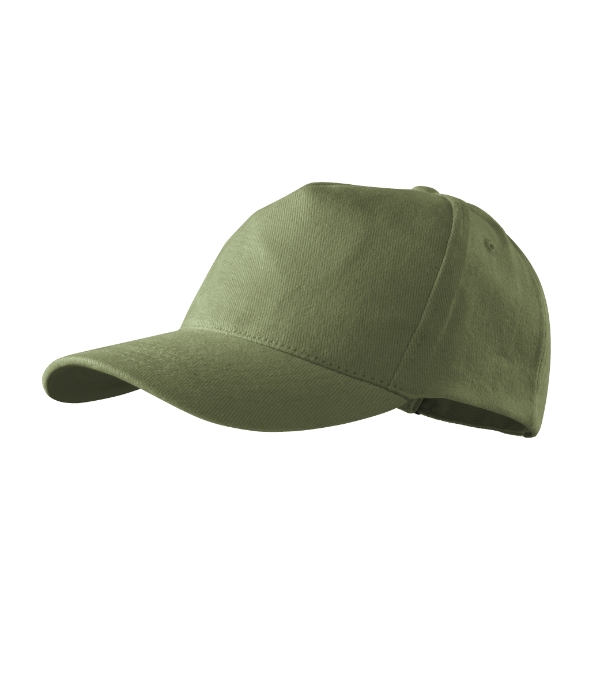 5P čiapka unisex khaki nastaviteľná