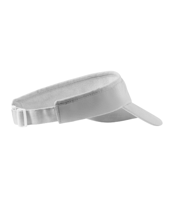 Sunvisor kšilt unisex bílá nastavitelná
