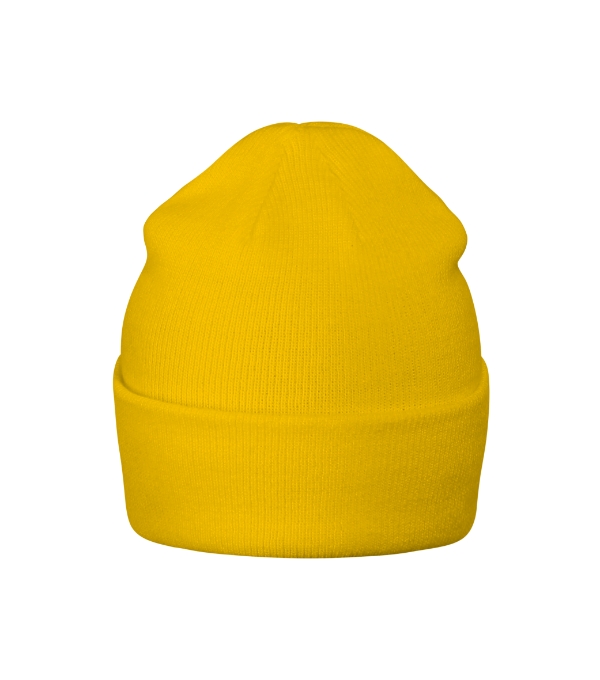 Beanie čepice unisex žlutá uni