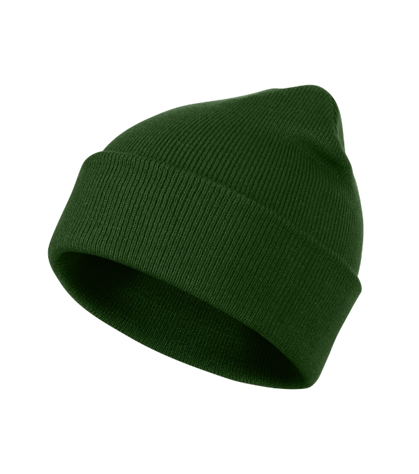 Beanie čiapka unisex fľaškovozelená uni