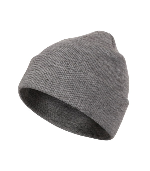 Beanie čiapka unisex tmavosivý melír uni