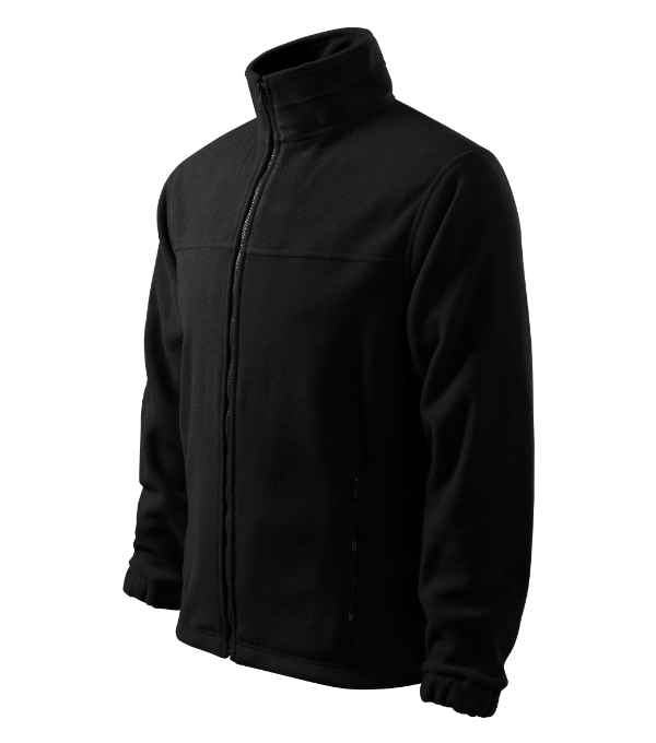 Jacket fleece pánsky čierna S