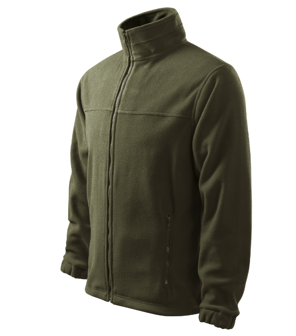 Jacket fleece pánsky military S