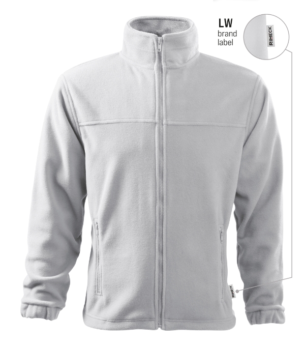 Jacket fleece pánsky biela 00 (brand label) S