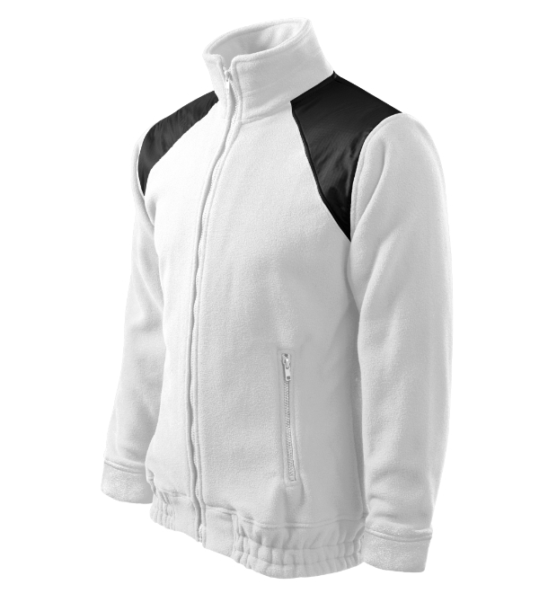 Jacket Hi-Q fleece unisex biela M