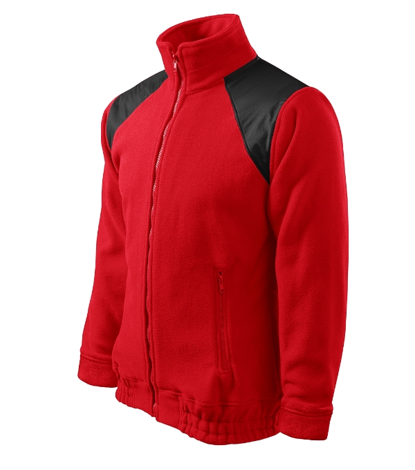 Jacket Hi-Q fleece unisex červená S