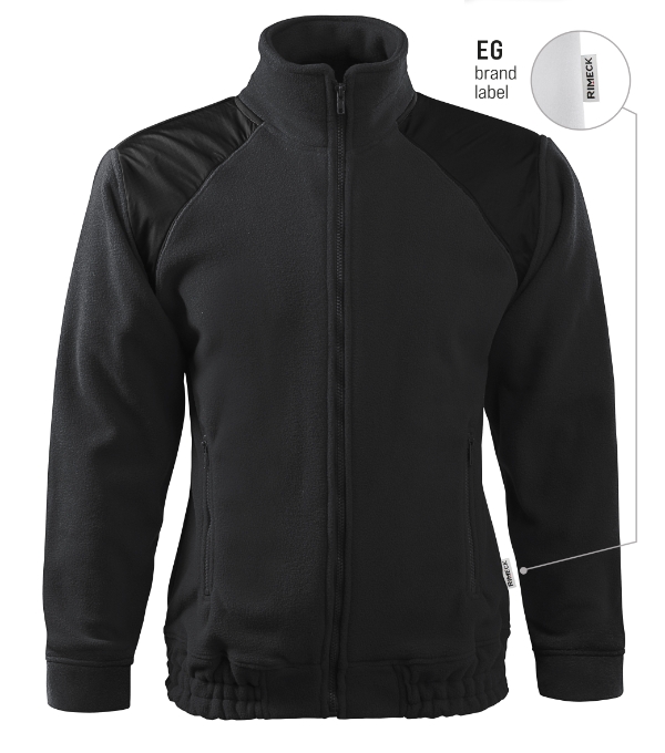 Jacket Hi-Q fleece unisex ebony gray 94 (brand label) S