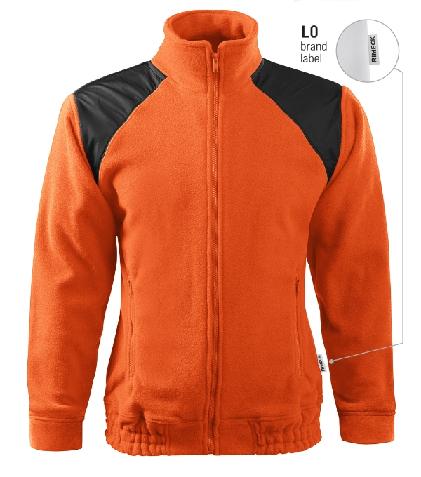 Jacket Hi-Q fleece unisex oranžová 11 (brand label) S