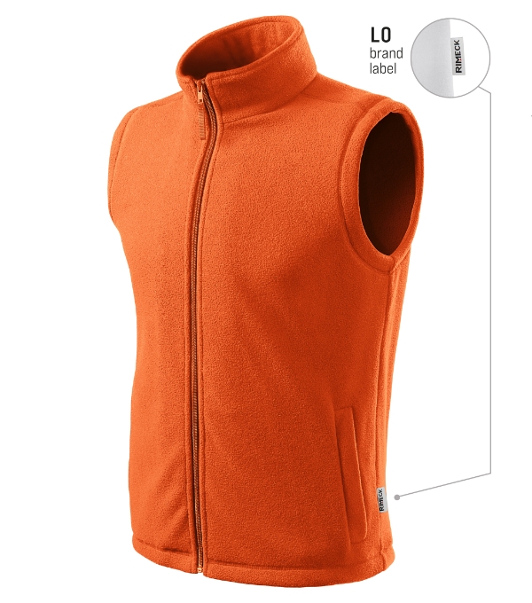 Next fleece vesta unisex oranžová 11 (brand label) XS