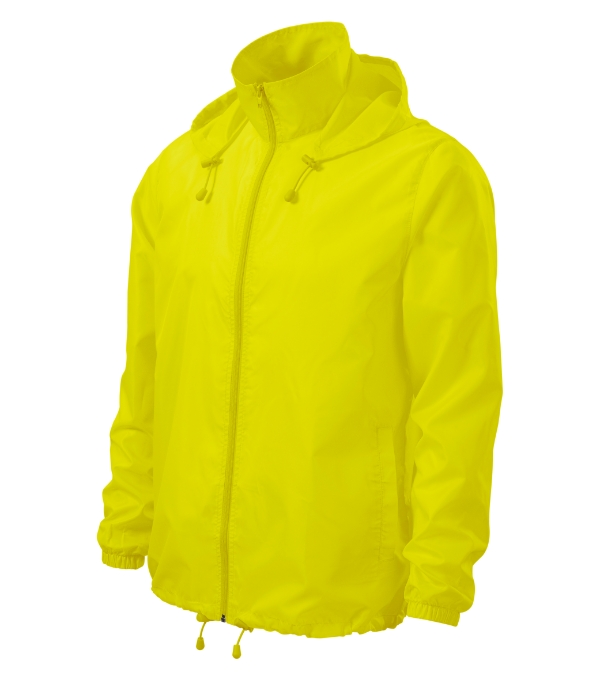 Windy vetrovka unisex neon yellow S