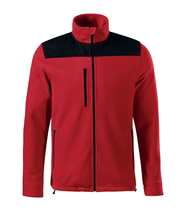 Fleece unisex červená - Effect 530 2XL