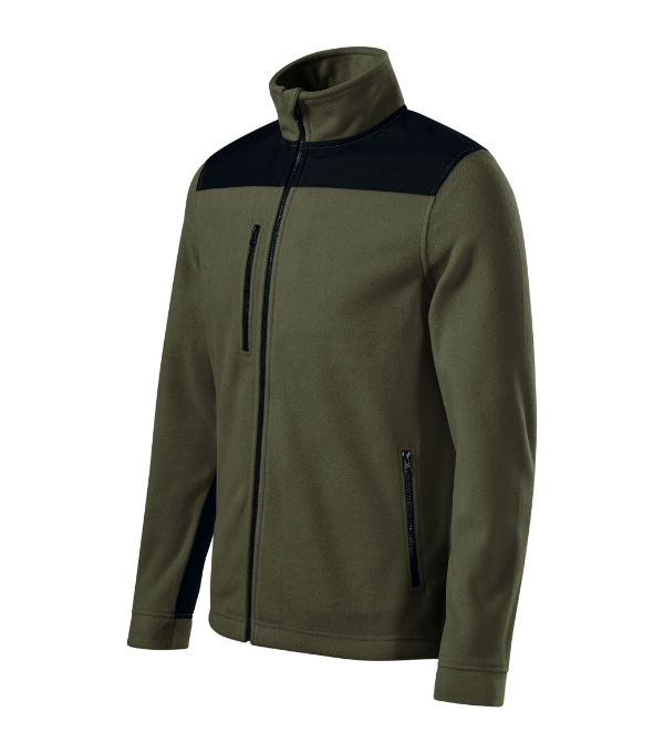 Effect fleece unisex military S