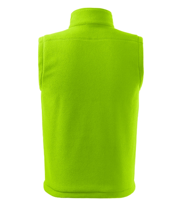 Next fleece vesta unisex limetková XS