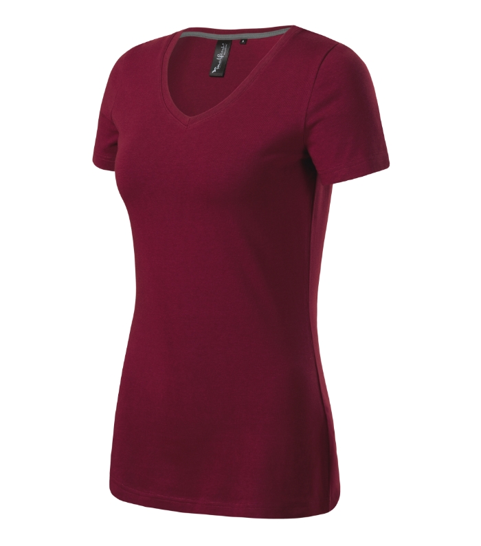 Action V-neck – garnet
