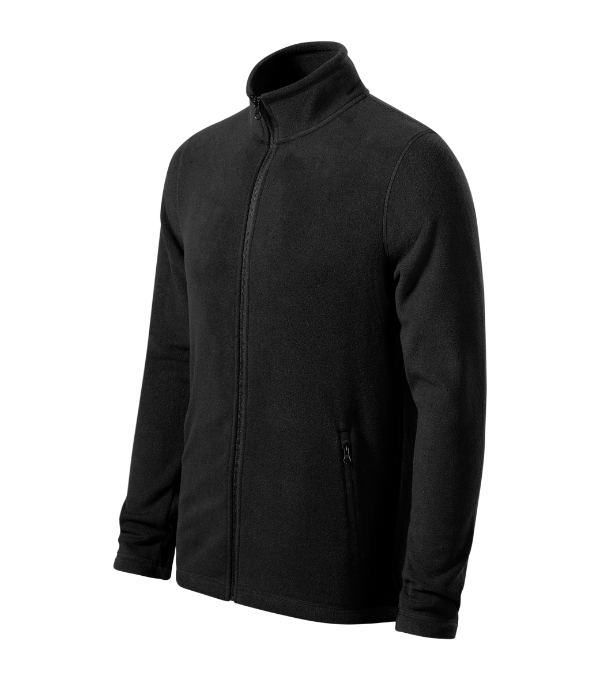 Factor micro fleece pánsky čierna S