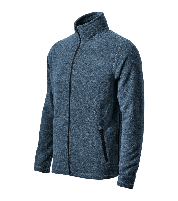 Factor micro fleece pánsky tmavý denim melír S