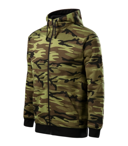 Camo Zipper – Mikina pánská
