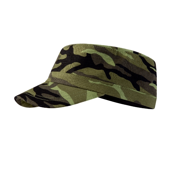 Camo Latino čiapka unisex camouflage green nastaviteľná