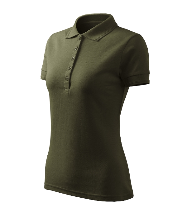 Pique Polo Free polokošeľa dámska military 2XL