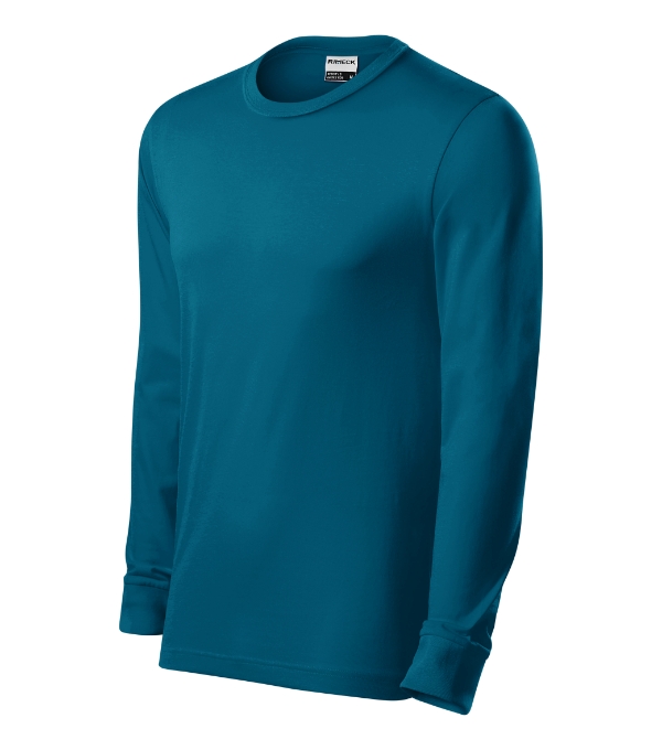 Resist LS tričko unisex petrol blue S