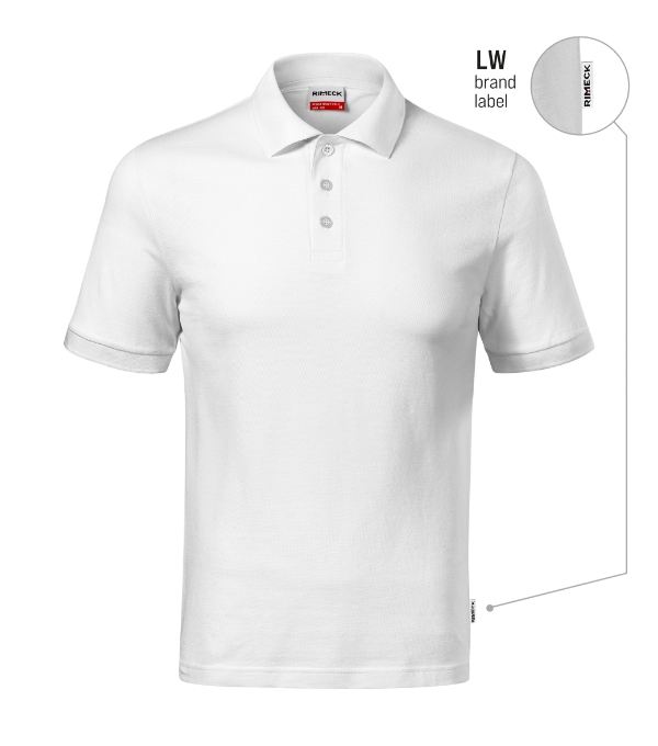 Resist Heavy Polo polokošeľa pánska biela 00 (brand label) S