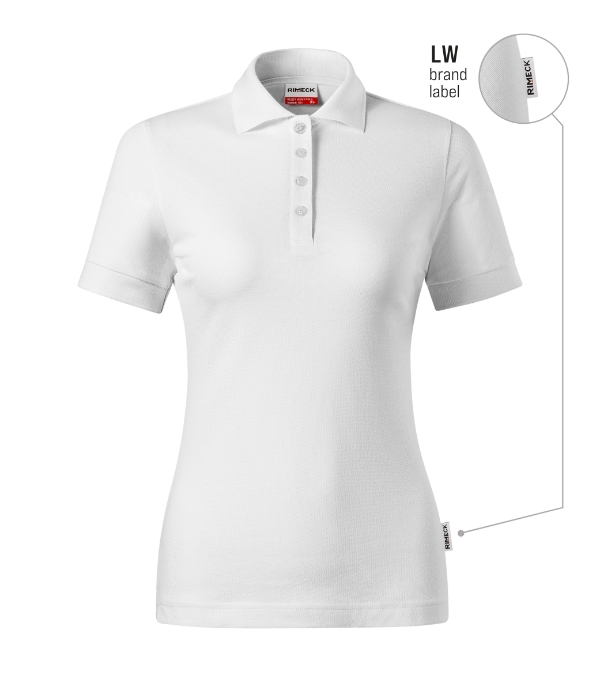 Resist Heavy Polo polokošeľa dámska biela 00 (brand label) XS