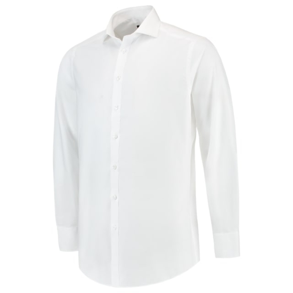 Fitted Stretch Shirt košeľa pánska biela 38