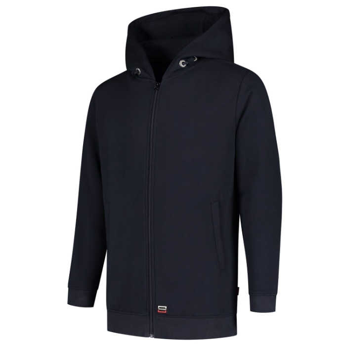 Hooded Sweat Jacket Washable 60°C – námořní modrá