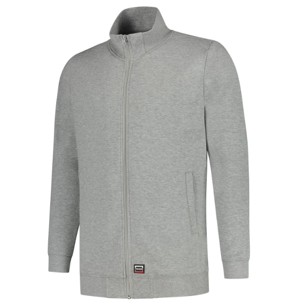 Sweat Jacket Washable 60 °C mikina unisex grey melange M