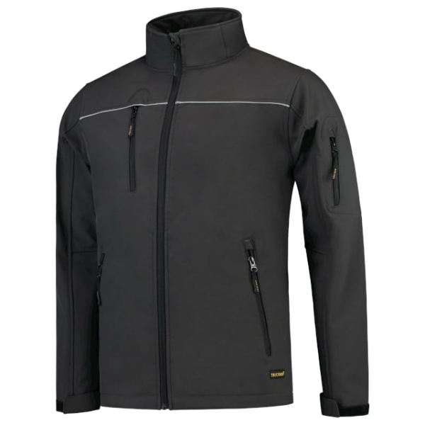 Luxury Softshell softshellová bunda unisex tmavosivý S