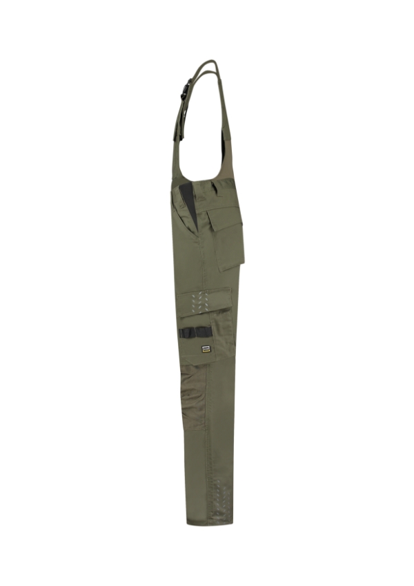 Pracovné nohavice s trakmi unisex Bib & Brace Twill Cordura T67 TRICORP tmavosivý 46