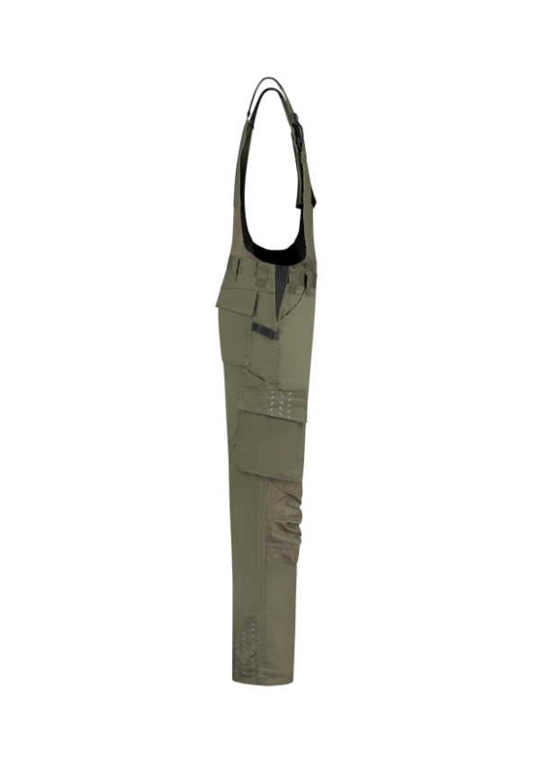 Pracovné nohavice s trakmi unisex Bib & Brace Twill Cordura T67 TRICORP tmavosivý 46